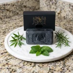 Charcoal & Herbal Ritual Handmade Soap - Image 2